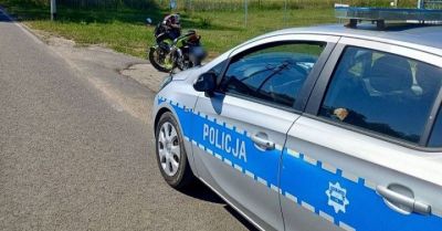 Bez prawa jazdy na junaku - kontrola w Pelplinie zakończona wnioskiem do sądu