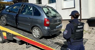 Jechał mimo zakazu, wstępny test wykazał amfetaminę